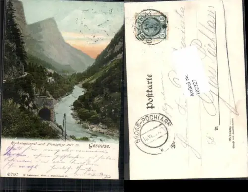 102327,Hochstegtunnel Planspitze Gesäuse Gstatterboden