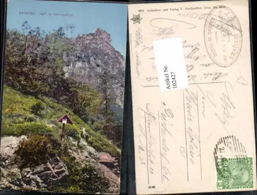 102427,Gesäuse Idyll im Johnsbachtal Johnsbach Kreuz Marterl