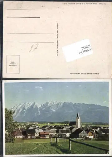 102432,Mitterndorf Wegpartie Salzkammergut Brandt 500-3