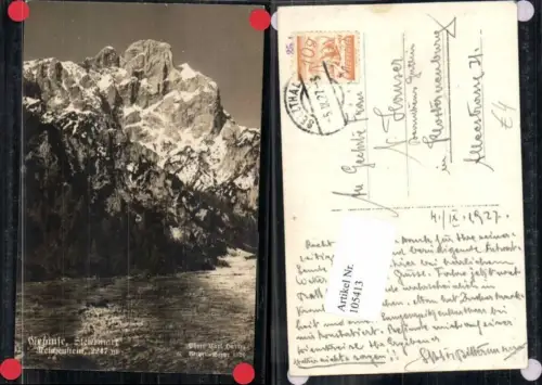 105413,Gesäuse Reichenstein Johnsbach Admont pub Carl Harrer Weyer