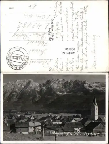 105430,Mitterndorf m. Grimming 1942 Feldpost