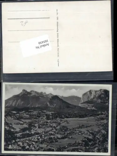 105450,Bad Aussee Totale vom Ort 1938