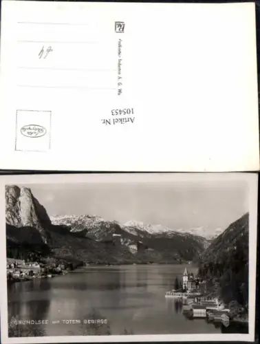 105453,Grundlsee m. Totem Gebirge