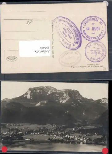 105489,Altaussee Alt Aussee m. Sandling Weg zum Grundlsee