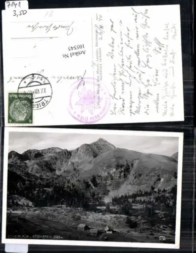 105545,Scheiblalm Bösenstein b. Trieben 1940