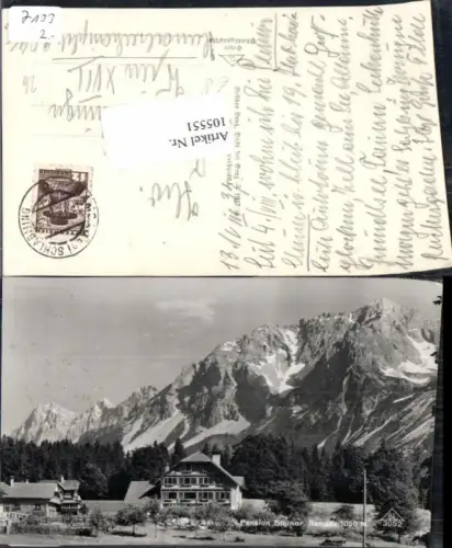 105551,Ramsau bei Schladming Pension Steiner 1935