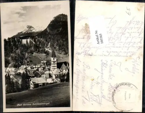 105565,Bad Aussee Partie vor dem Ort 1940