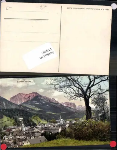 110987,Aussee Salzkammergut Tolle Karte pub Brandt 299
