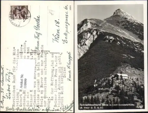 110999,Tamischbachturm Ennstalerhütte bei Grossreifling Gross Reifling