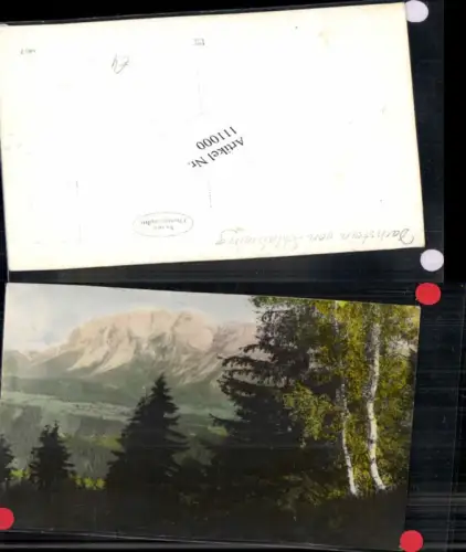 111000,Dachstein von Schladming aus ramsau 1930