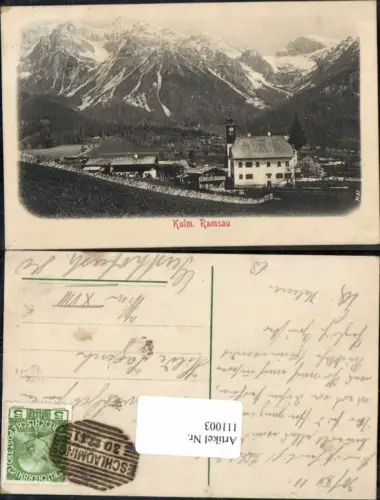 111003,Kulm St Rupert bei Schladming 1910