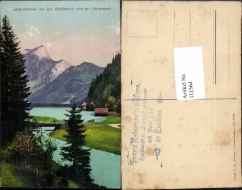 111564,Leopoldsteiner See m. Pfaffenstein b. Eisenerz Seltene Partie Purger Co 8603