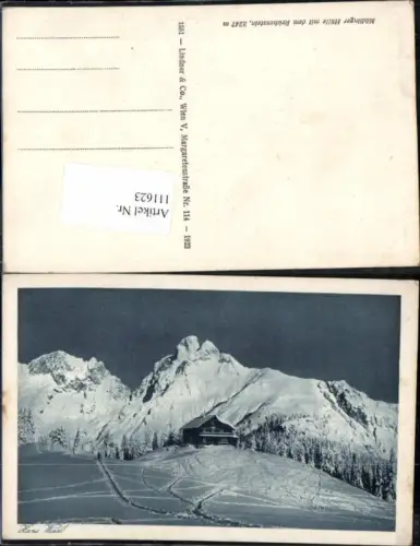 111623,Hans Wiedl Mödlinger Hütte Gesäuse Hieflau Johnsbach