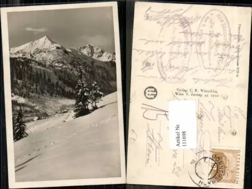 111698,Plannergebiet Schoberspitze Donnersbach Donnersbachwald 1930