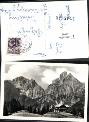 116983,Mödlingerhütte bei Johnsbach Admont Gesäuse pub Lenz 679