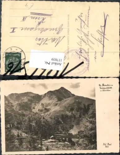 117039,Gr. Bösenstein Edelrautehütte Trieben pub Fritz Fürst 866