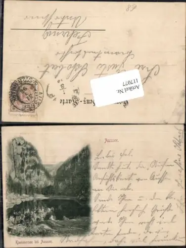 117077,Kammersee bei Aussee 1900