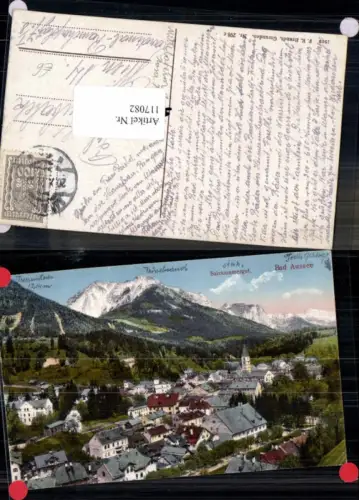 117082,Bad Aussee Salzkammergut pub Brandt Nr 298c