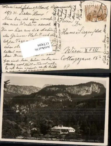 117094,Wörschach Wolkenstein Tausing 1930
