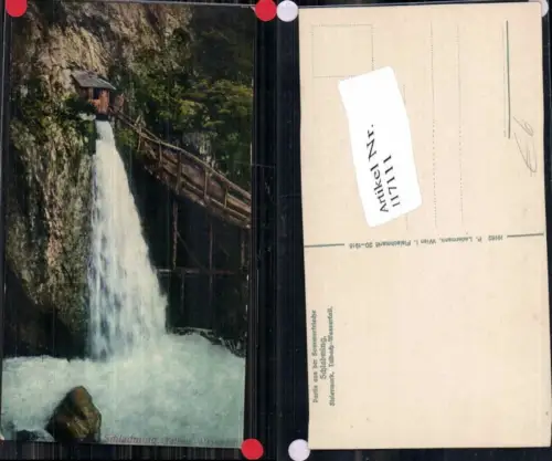 117111,Partie aus der Sommerfrische Schladming Talbach wasserfall