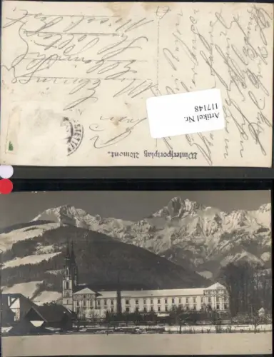 117148,FotoAK Admont Partie zum Ort 1930