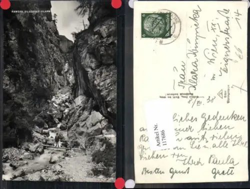 117686,Ramsau am Dachstein Schladming Silberkar Klamm pub Lenz Nr 2461