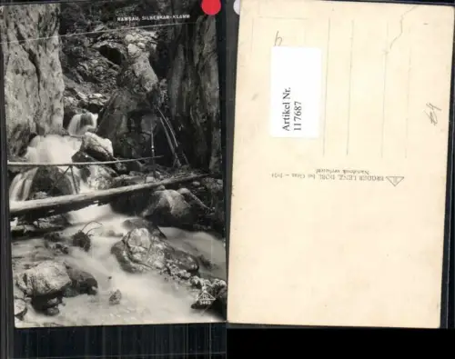 117687,Ramsau am Dachstein b. Schladming Silberkar Klamm pub Lenz 2462