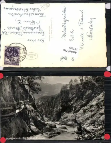 117689,Ramsau am Dachstein bei Schladming Silberkar Klamm