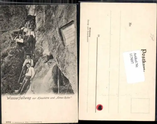 117697,Wasserfallweg bei Johnsbach Admont Wasserfallweg Hesshüte Emes Ruhe