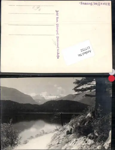 117752,FotoAK Alt Aussee Seeweg Partie pub Josef Kain Mitterndorf 1905