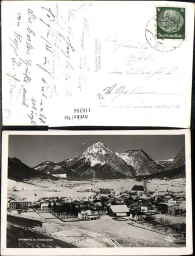 118396,Gröbming m. Stoberzinken Winteransicht
