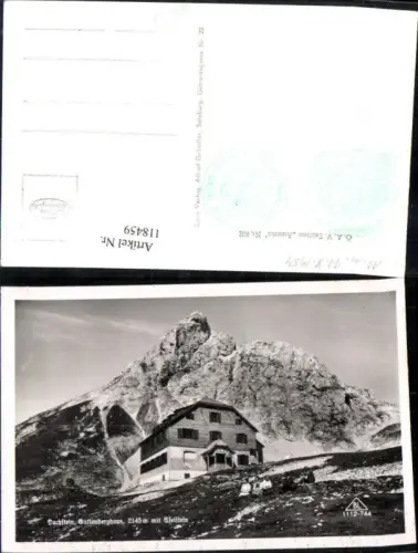 118459,Dachstein Guttenberghaus 1954