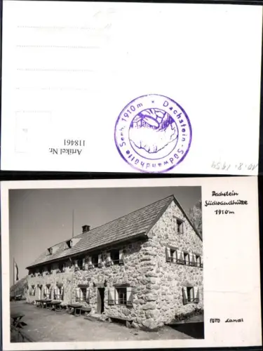 118461,Dachstein Südwandhütte 1954