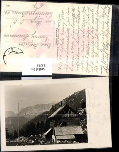 118538,Hochmölbinghütte Wörschach
