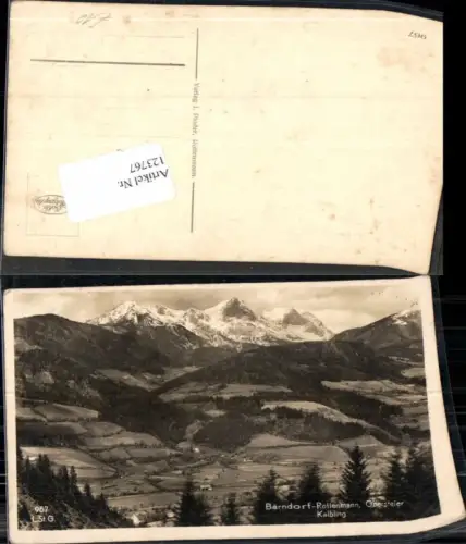123767,Bärndorf Rottenmann Kalbling Totale 1930