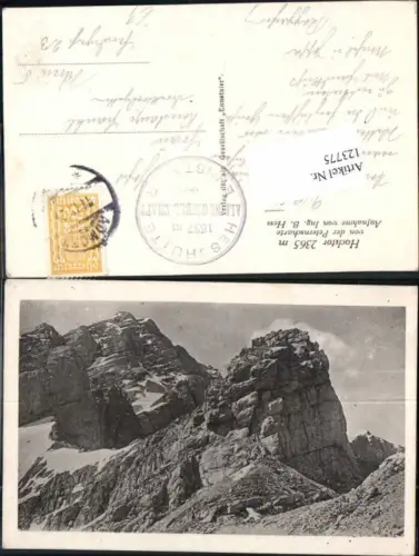123775,Hochtor im Gesäuse Johnsbach Admont
