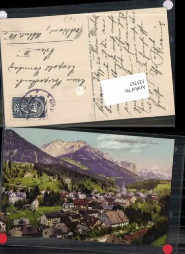 123787,Salzkammergut Bad Aussee Tolle Ansicht pub Brandt 298