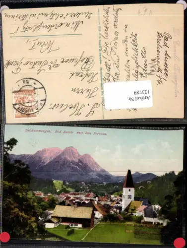 123789,Salzkammergut Bad Aussee m.d. Sarstein pub Brandt 1276