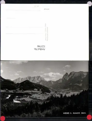 123790,Weng bei Admont Tolle Ortsansicht