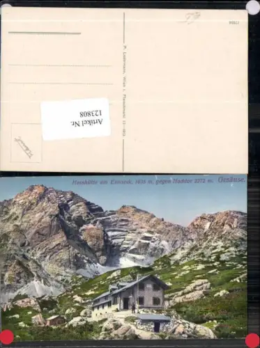 123808,Gesäuse Hesshütte am Ennseck b. Johnsbach Admont Hochthor