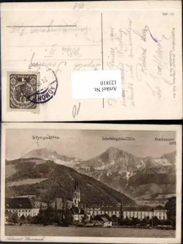 123810,Gr.Pyhrgas m. Admont 1920