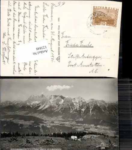 123848,Schladmingerhütte bei Schladming Ramsau Planei Planai pub Lenz 268