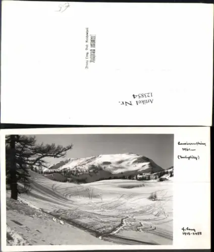 123854,Lawinenstein Tauplitz bei Klachau Skigebiet
