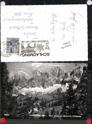 123863,Austriahütte bei Ramsau am Dachstein