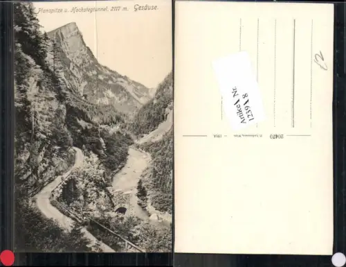 123918,Planspitze Hochstegtunnel Gesäuse Johnsbach Admont