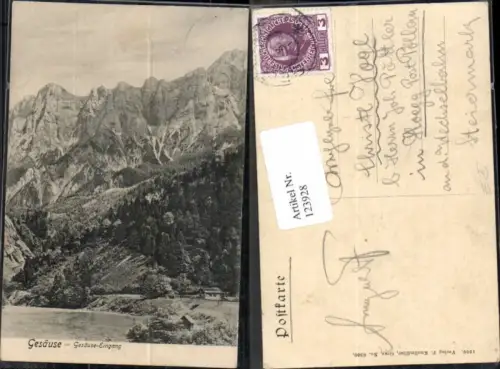 123928,Gesäuse Eingang Johnsbach Admont