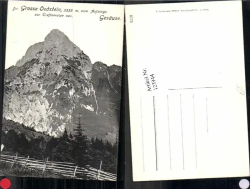 123944,Grosser Oedstein Johnsbach Admont Treffneralpe