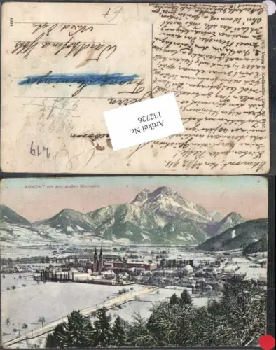 132726,Admont m.d. Grosen Buchstein 1912 Photochromie