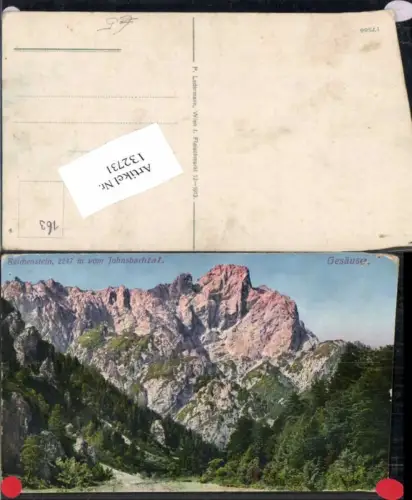 132731,Gesäuse Reichenstein Admont Johnsbach