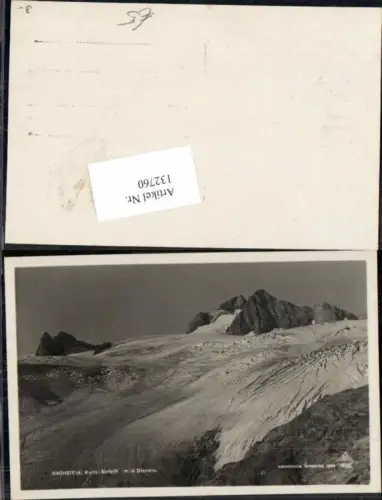 132760,Dachstein Karls Eisfeld m. Dirndln Ramsau Schladming Gletscher